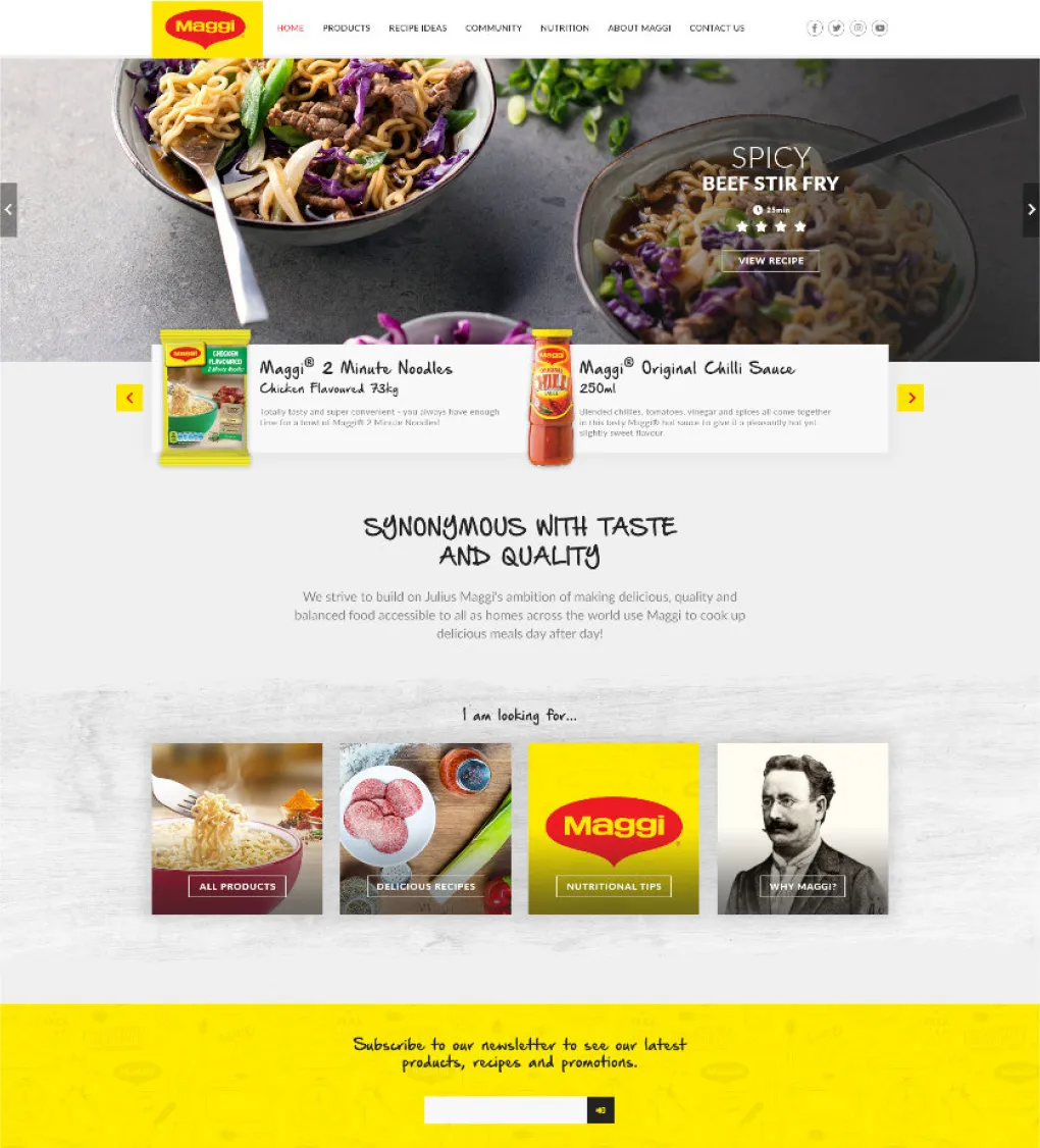 Project ~ Nestlé Professional